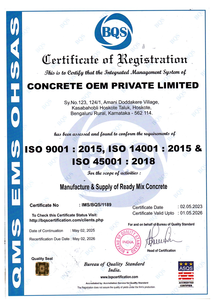 RMCPS Concrete OEM